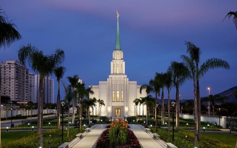 Rio de Janeiro Brazil Temple